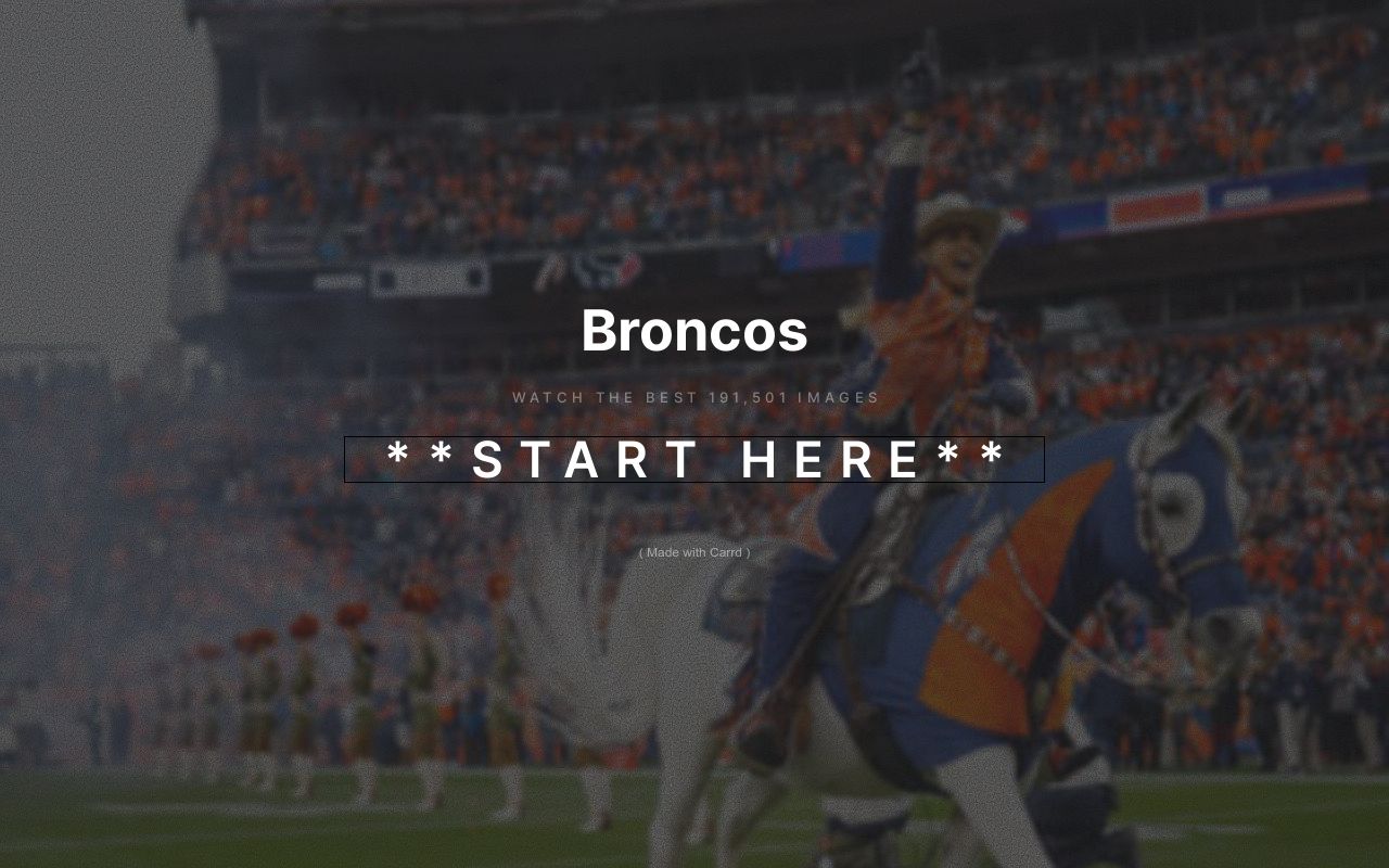 Carrd profile picture for @broncos